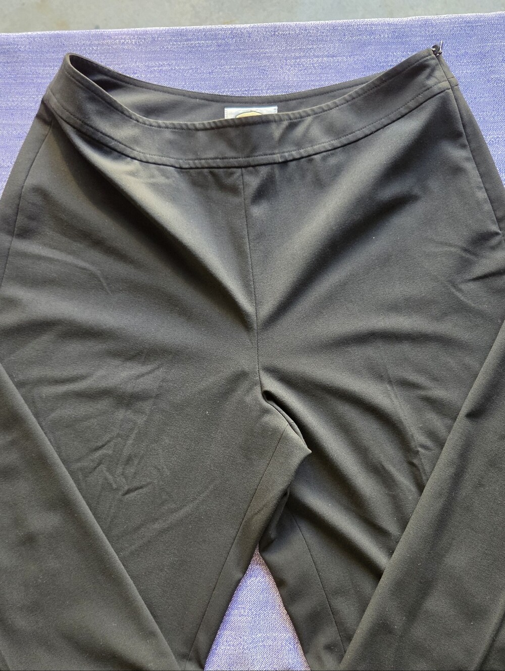 Talbots Black Straight-Leg Pants